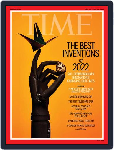 Time November 21st, 2022 Digital Back Issue Cover