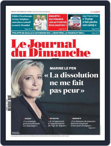 Le Journal du dimanche November 13th, 2022 Digital Back Issue Cover