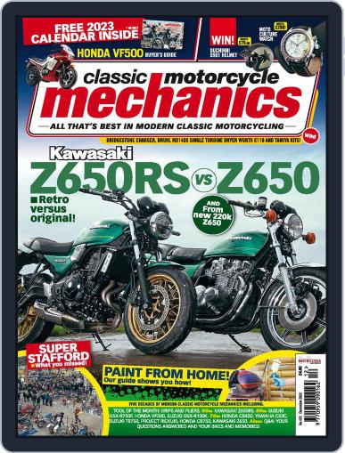 Classic Motorcycle Mechanics November 14th, 2022 Digital Back Issue Cover