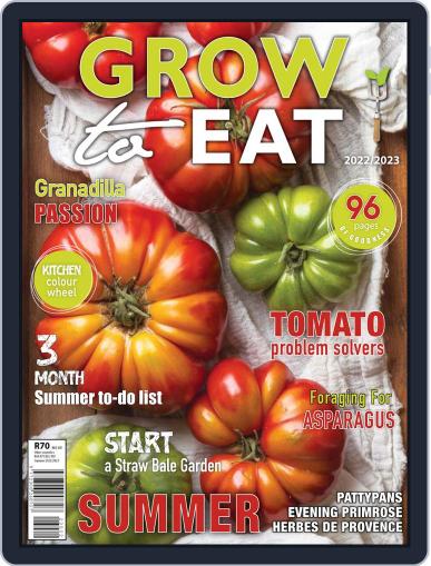 Grow to Eat November 1st, 2022 Digital Back Issue Cover