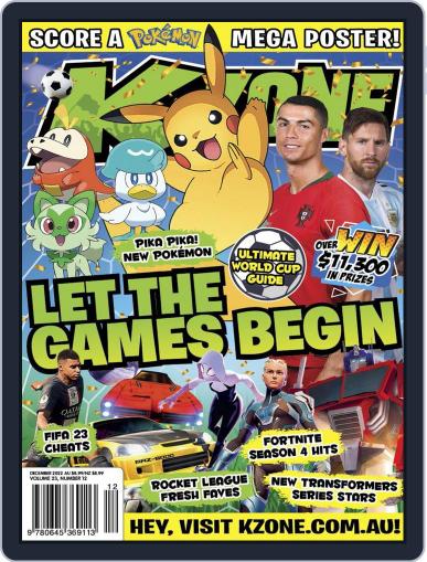 K-Zone December 1st, 2022 Digital Back Issue Cover