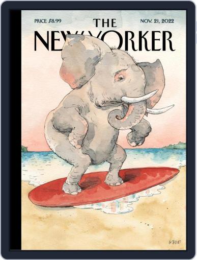 The New Yorker November 21st, 2022 Digital Back Issue Cover