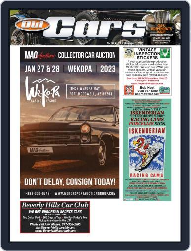 Old Cars Weekly December 1st, 2022 Digital Back Issue Cover