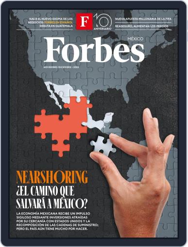 Forbes México November 1st, 2022 Digital Back Issue Cover