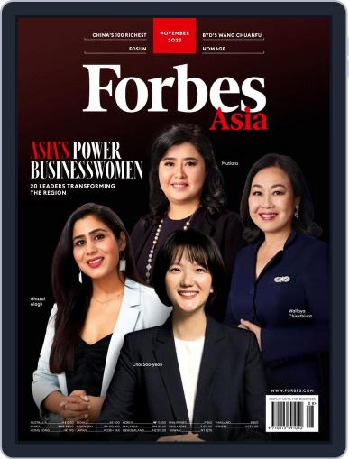 Forbes Asia November 1st, 2022 Digital Back Issue Cover