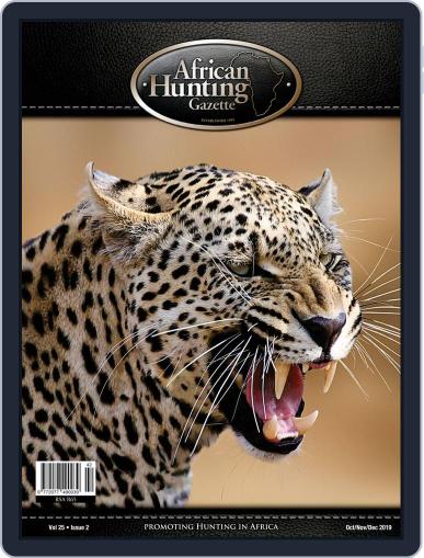 African Hunting Gazette October 1st, 2019 Digital Back Issue Cover