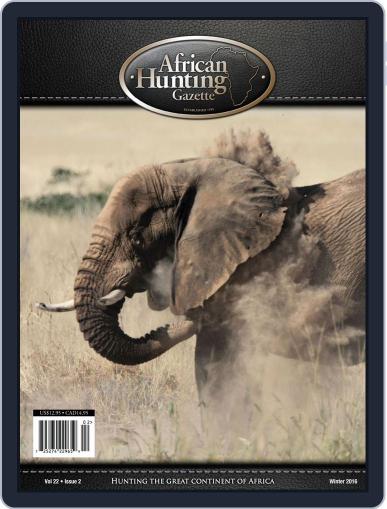 African Hunting Gazette November 1st, 2016 Digital Back Issue Cover
