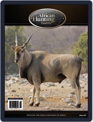 African Hunting Gazette December 1st, 2015 Digital Back Issue Cover