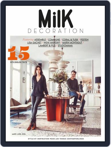 Milk Decoration March 4th, 2016 Digital Back Issue Cover