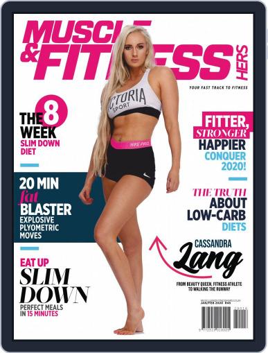Muscle & Fitness Hers South Africa January 1st, 2020 Digital Back Issue Cover