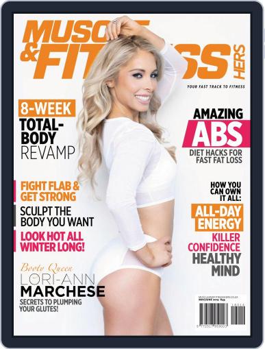 Muscle & Fitness Hers South Africa May 1st, 2019 Digital Back Issue Cover