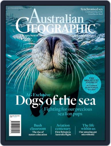 Australian Geographic November 1st, 2019 Digital Back Issue Cover