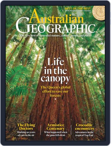 Australian Geographic November 1st, 2018 Digital Back Issue Cover