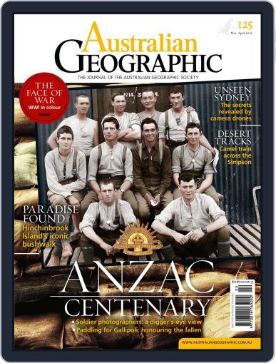 Australian Geographic March 1st, 2015 Digital Back Issue Cover