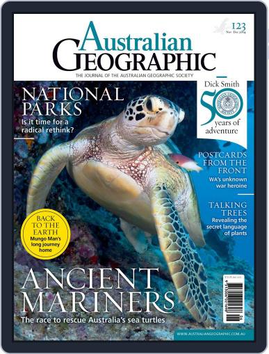 Australian Geographic November 5th, 2014 Digital Back Issue Cover