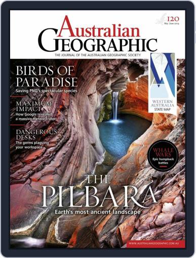 Australian Geographic May 7th, 2014 Digital Back Issue Cover