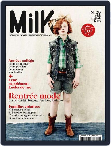 Milk September 9th, 2010 Digital Back Issue Cover
