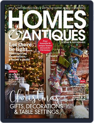 Homes & Antiques December 1st, 2022 Digital Back Issue Cover