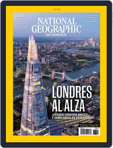National Geographic México November 4th, 2018 Digital Back Issue Cover
