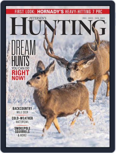 Petersen's Hunting December 1st, 2022 Digital Back Issue Cover