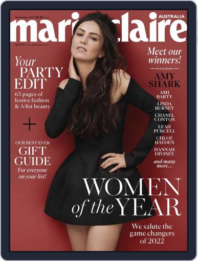 Marie Claire Australia December 1st, 2022 Digital Back Issue Cover