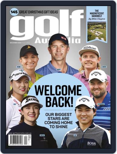 Golf Australia December 1st, 2022 Digital Back Issue Cover