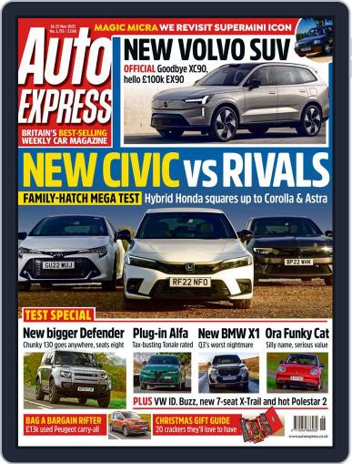 Auto Express November 16th, 2022 Digital Back Issue Cover