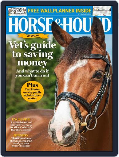Horse & Hound November 17th, 2022 Digital Back Issue Cover