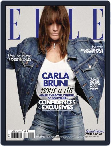 Elle France November 17th, 2022 Digital Back Issue Cover