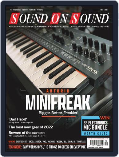 Sound On Sound UK December 1st, 2022 Digital Back Issue Cover