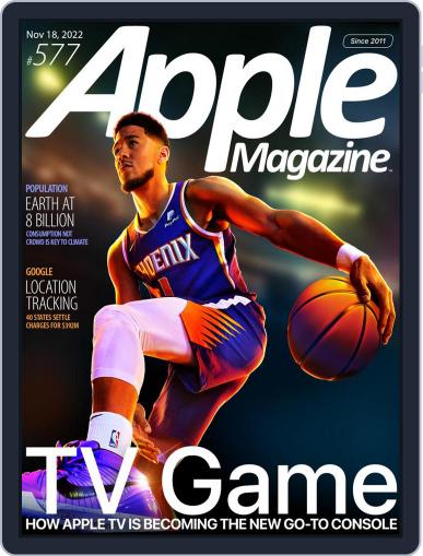 AppleMagazine November 18th, 2022 Digital Back Issue Cover