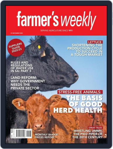 Farmer's Weekly November 25th, 2022 Digital Back Issue Cover