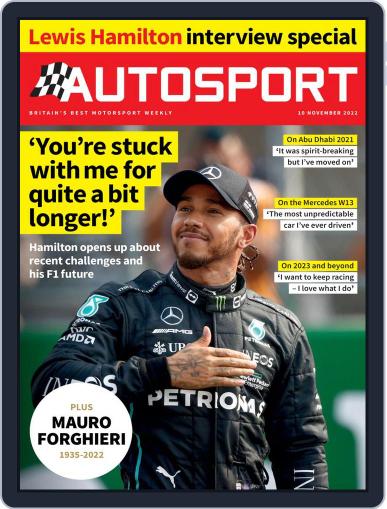Autosport November 10th, 2022 Digital Back Issue Cover