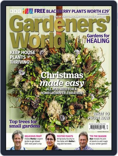 BBC Gardeners' World December 1st, 2022 Digital Back Issue Cover