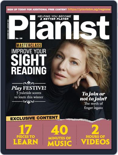 Pianist November 18th, 2022 Digital Back Issue Cover