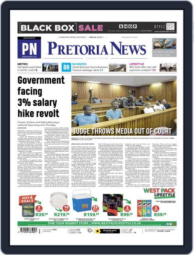 Pretoria News November 17th, 2022 Digital Back Issue Cover