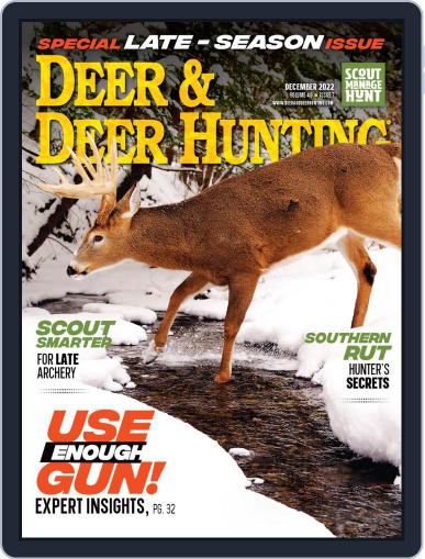 Deer & Deer Hunting December 1st, 2022 Digital Back Issue Cover