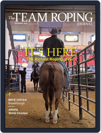 The Team Roping Journal December 1st, 2022 Digital Back Issue Cover