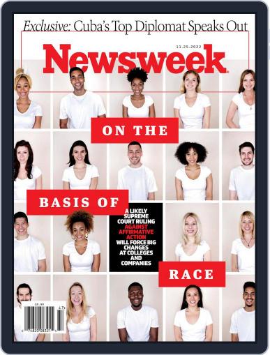 Newsweek November 25th, 2022 Digital Back Issue Cover