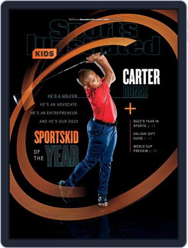 Sports Illustrated Kids November 1st, 2022 Digital Back Issue Cover