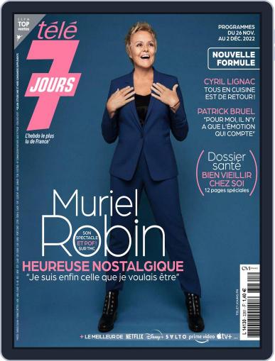 Télé 7 Jours November 21st, 2022 Digital Back Issue Cover
