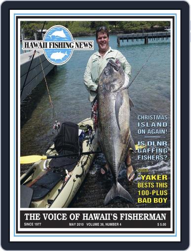 Hawaii Fishing News May 1st, 2010 Digital Back Issue Cover