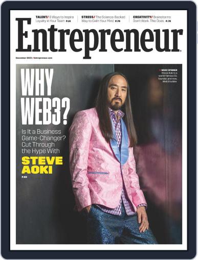 Entrepreneur December 1st, 2022 Digital Back Issue Cover
