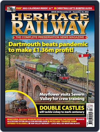 Heritage Railway November 22nd, 2022 Digital Back Issue Cover