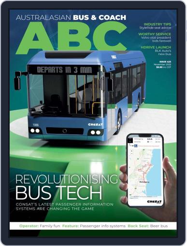 Australasian Bus & Coach November 1st, 2022 Digital Back Issue Cover