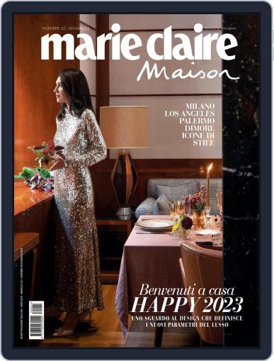 Marie Claire Maison Italia December 1st, 2022 Digital Back Issue Cover
