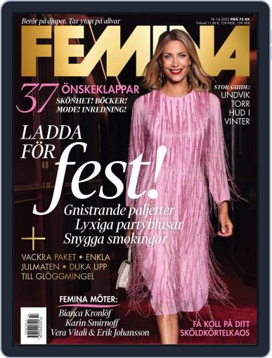 Femina Sweden November 14th, 2022 Digital Back Issue Cover