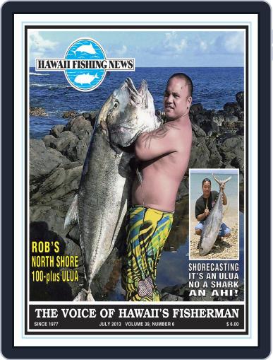 Hawaii Fishing News July 1st, 2013 Digital Back Issue Cover