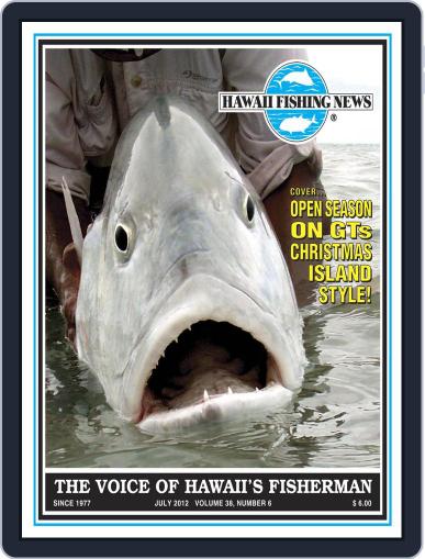 Hawaii Fishing News July 1st, 2012 Digital Back Issue Cover