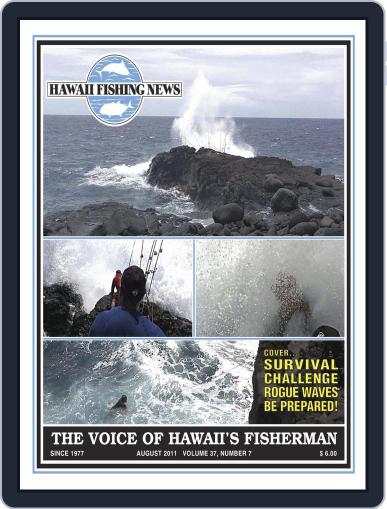 Hawaii Fishing News August 1st, 2011 Digital Back Issue Cover